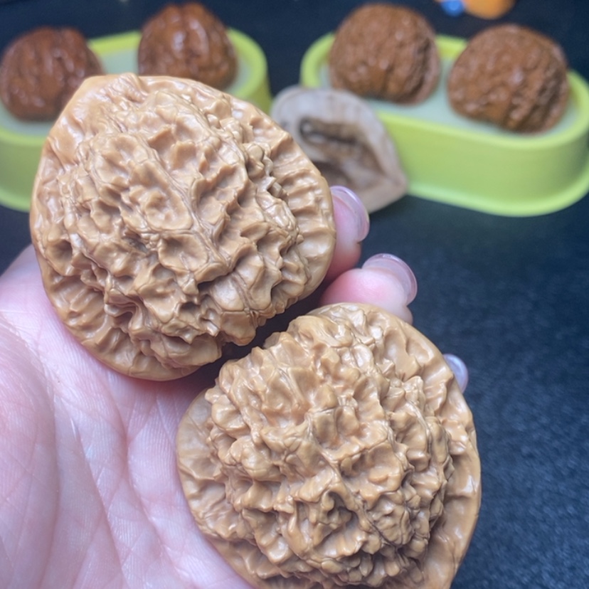 【闪购商品】文玩核桃把件876号官帽47