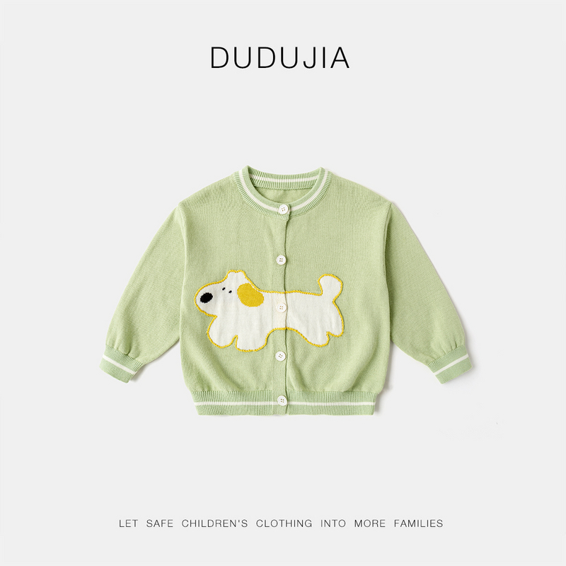 百搭风长袖卡通动漫常规A类毛衣秋装小童春季女童