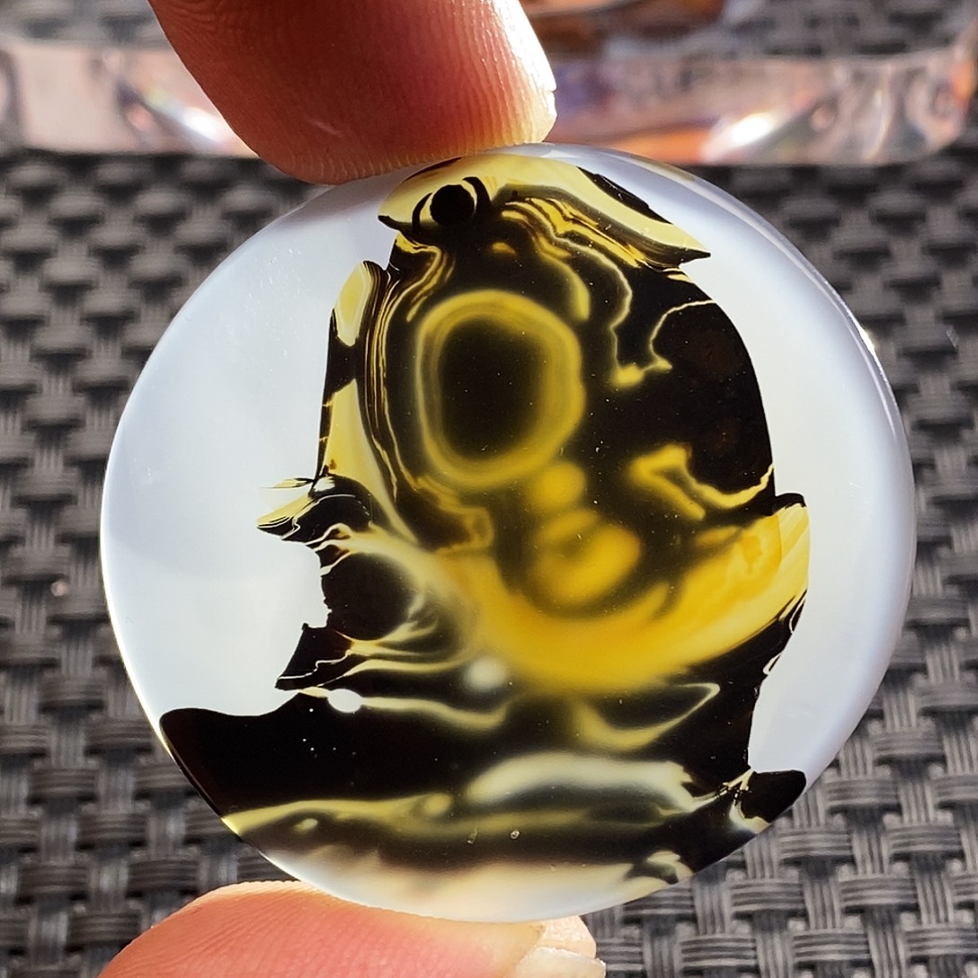 玛瑙/玉髓未镶嵌吊坠(不含链)35