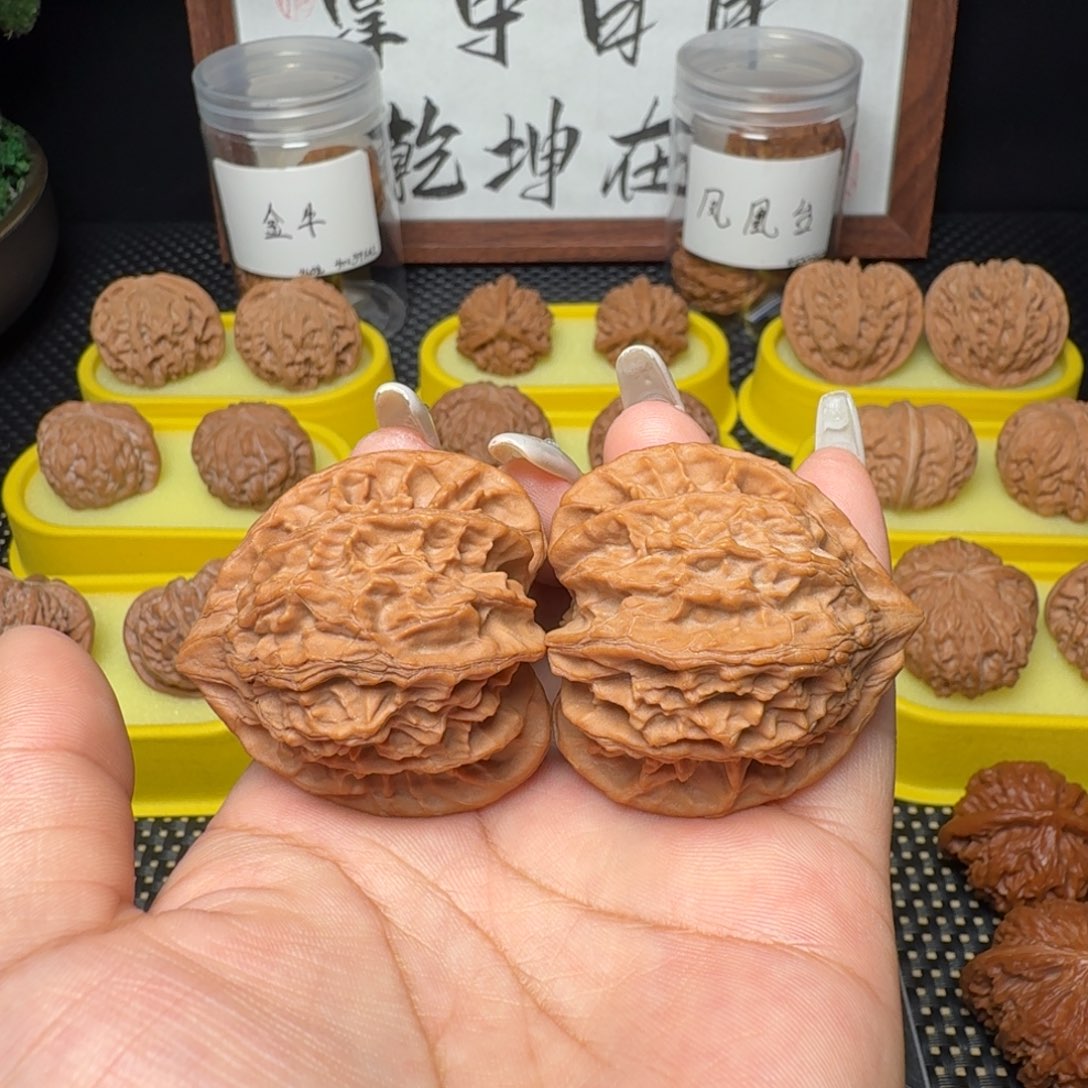 喜***️把件文玩核桃42血灯笼