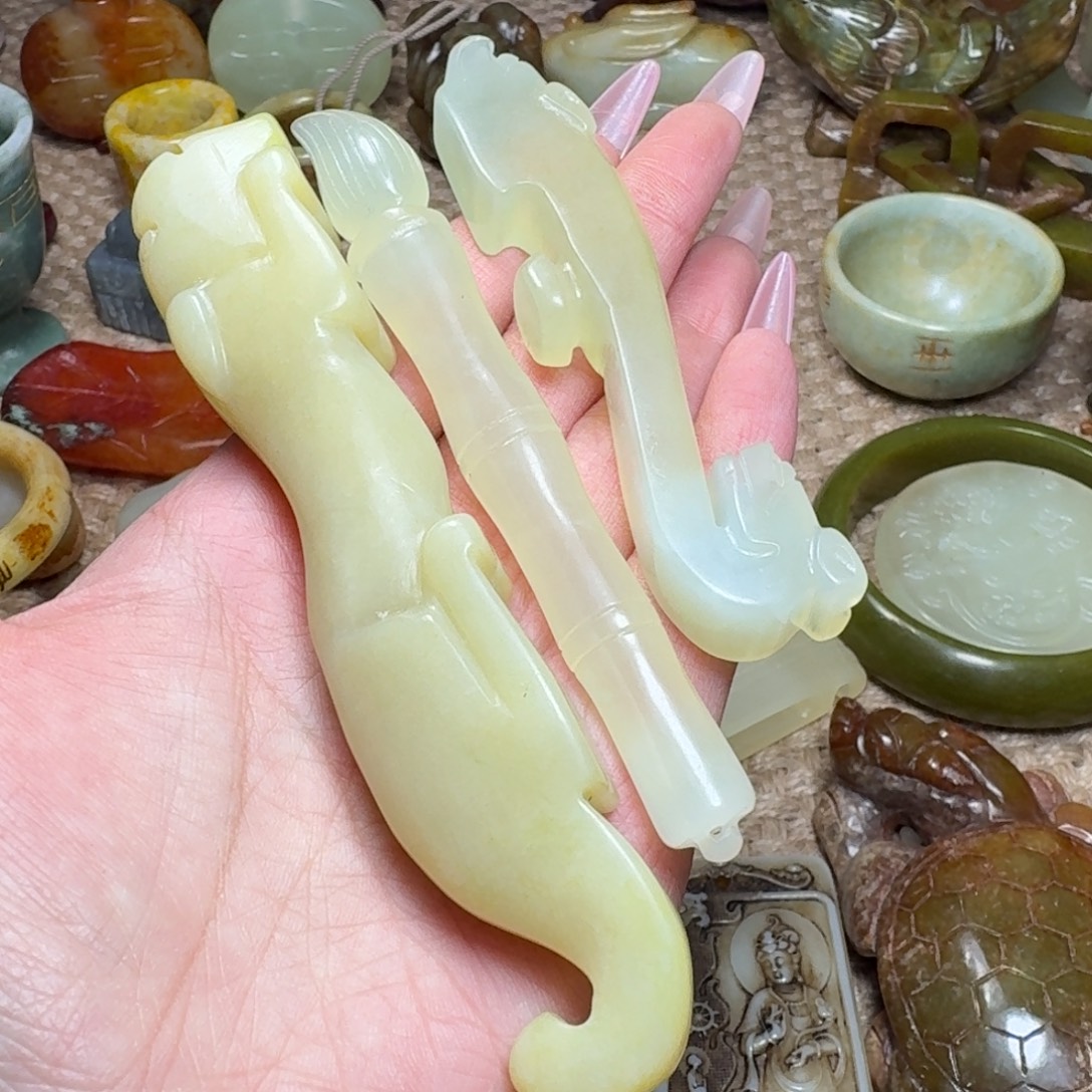 福***哥吊坠白玉菩提挂件