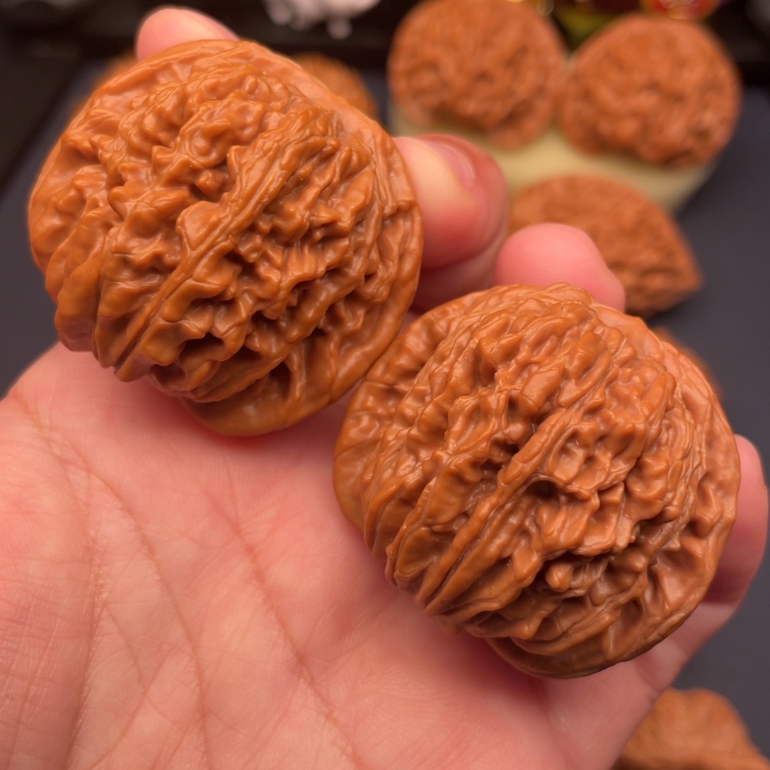 把件文玩核桃全品无修42山地四座楼