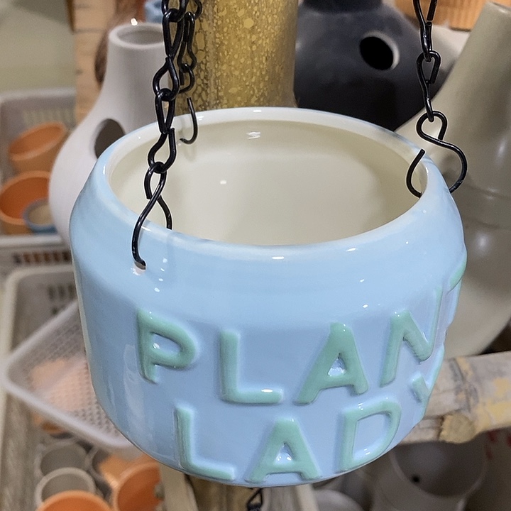 陶盆有孔 瑕疵针孔漏釉介意勿拍外口 10外高9