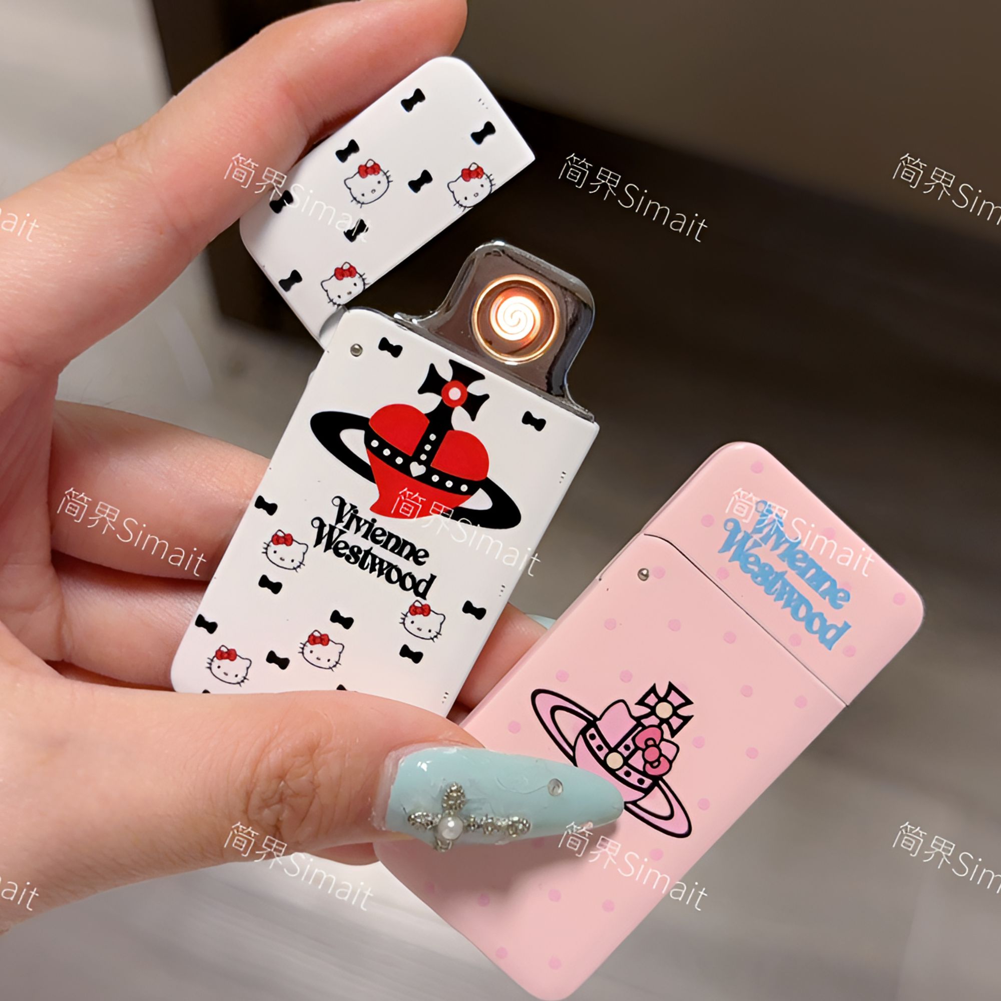 【简界品牌正品原创手作】凯蒂精致小众高级点烟器打火机送女友闺蜜