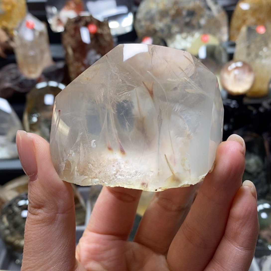 汉***出未镶嵌摆件水晶摆件0000