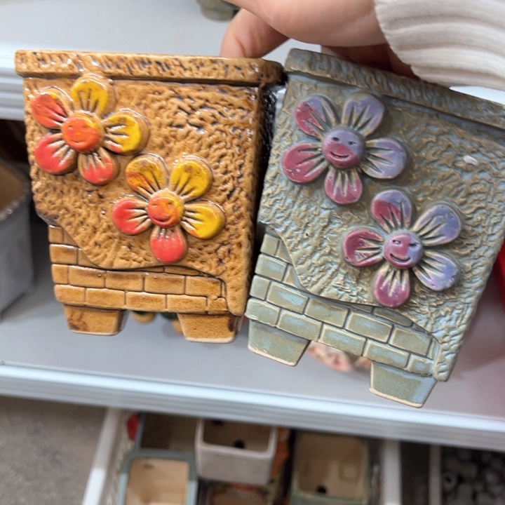 紫砂花盆粗陶材质多肉花盆