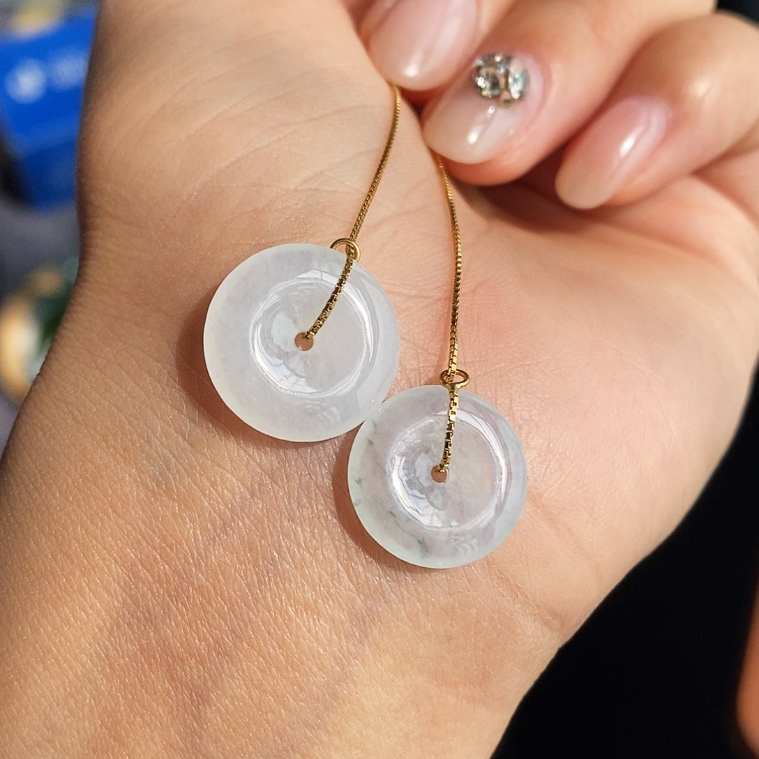 翡翠颈饰银S925镶嵌翡翠首饰