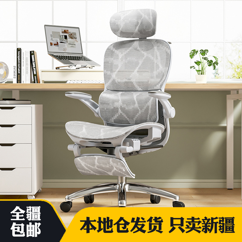 新疆包邮办公椅可躺两用电脑椅人体工学椅久坐座椅转椅椅子电竞椅