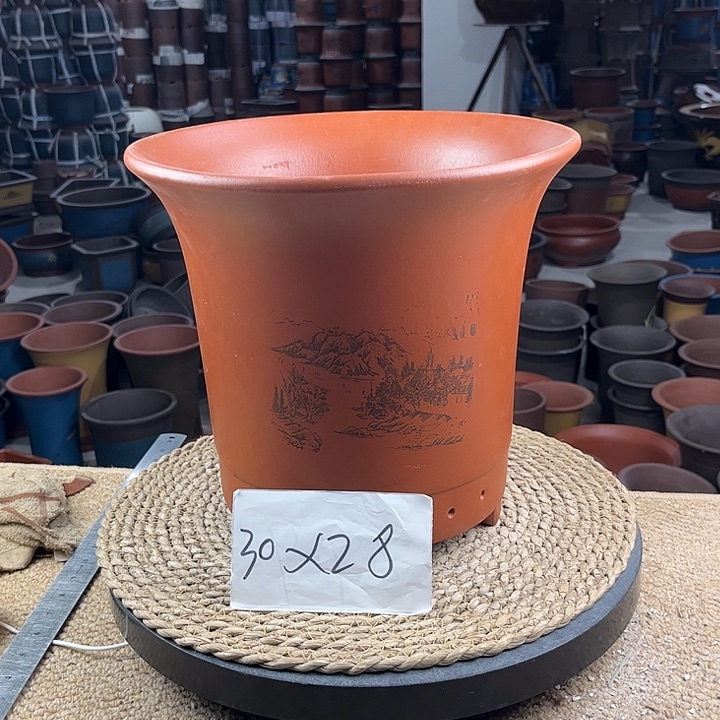 紫砂花盆紫砂花盆