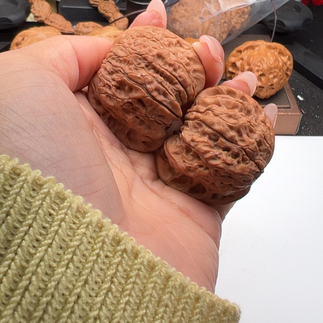 文玩核桃把件血麒麟42
