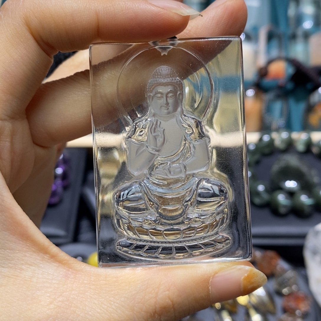 未镶嵌颈饰水晶风****铃水晶