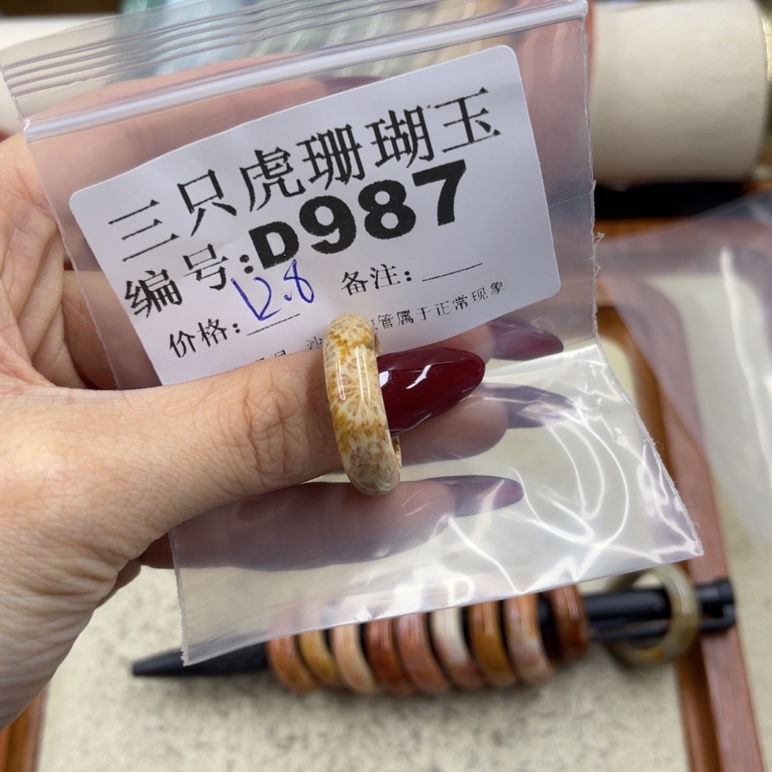 *****硅化珊瑚（珊瑚玉）未镶嵌h