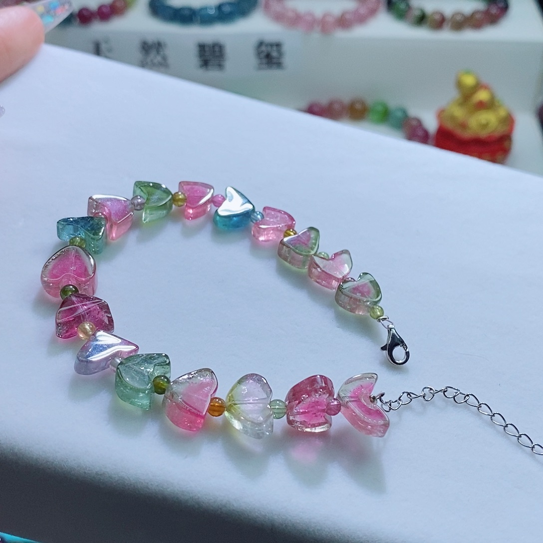碧玺手链未镶嵌碧玺手链