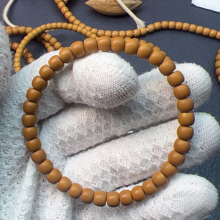 橄榄核吊坠老挝核尖单圈5.9mm