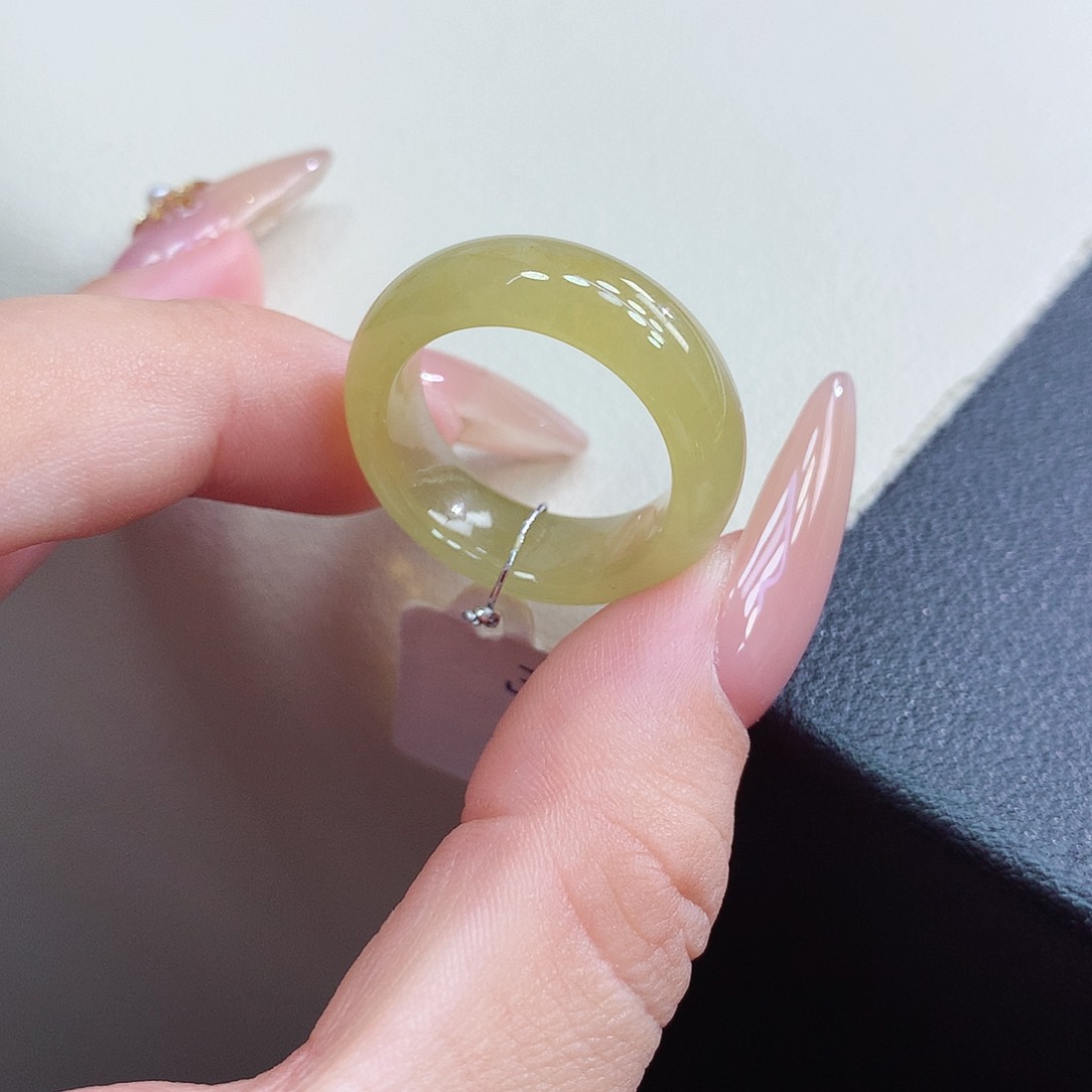 未镶嵌戒指翡翠16-17号