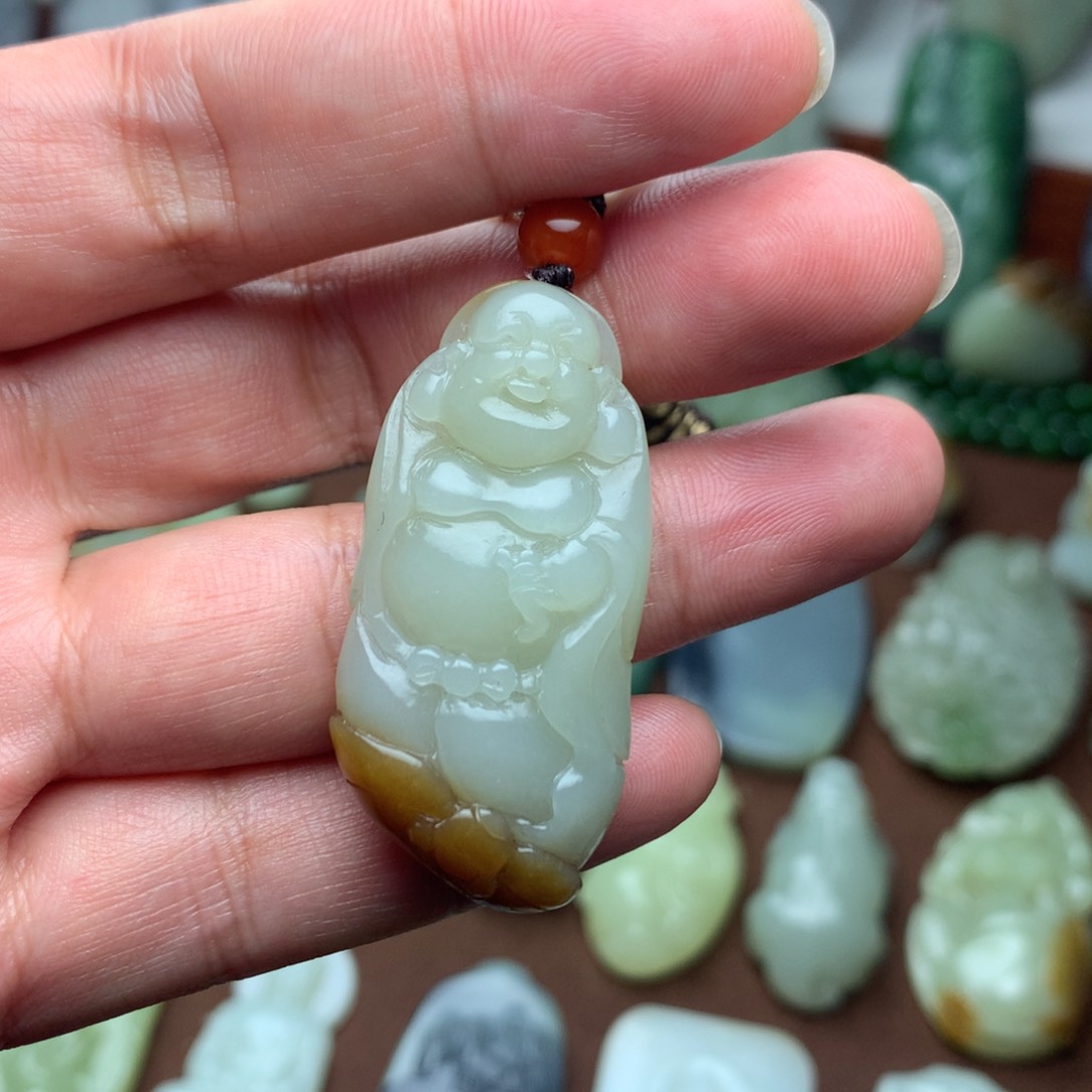 和田玉挂件未镶嵌