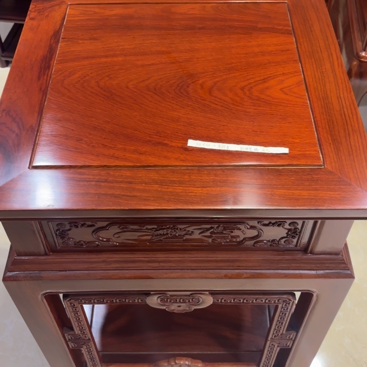 莱***第紫檀木类家具刺猬紫檀 高几