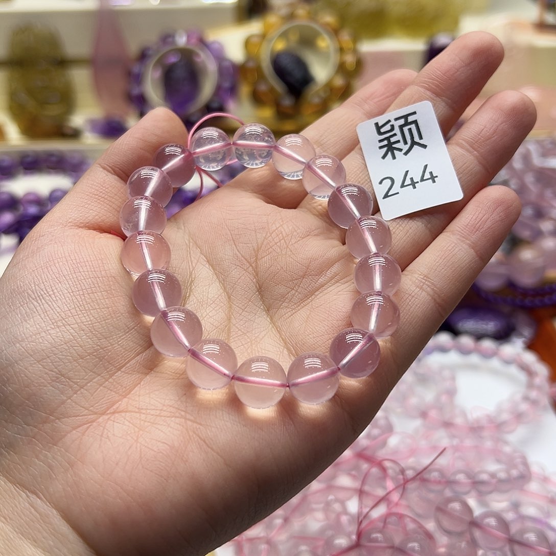 芙蓉石手链未镶嵌