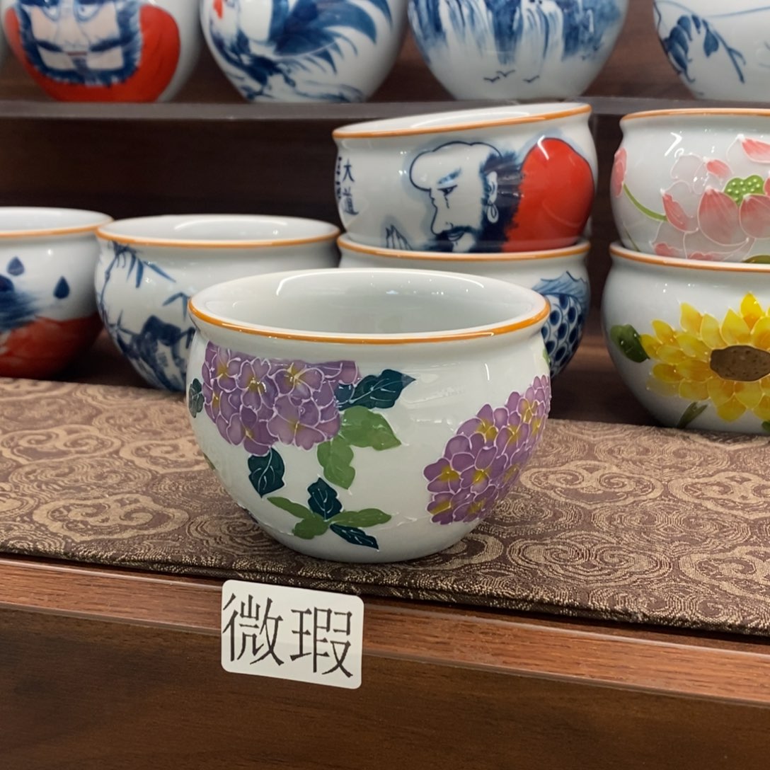 釉下彩手工绘制手工绘制