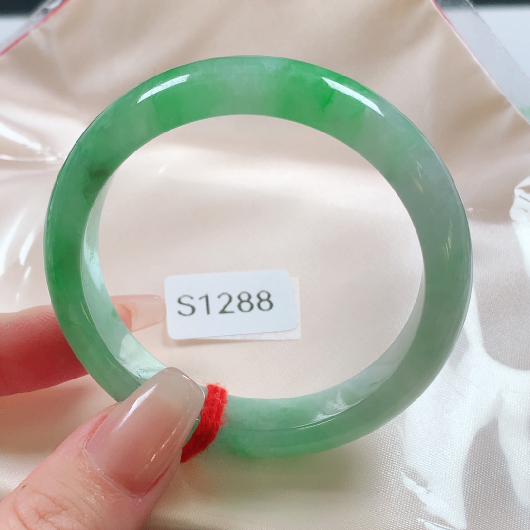 未镶嵌手镯翡翠天然翡翠手镯s1288