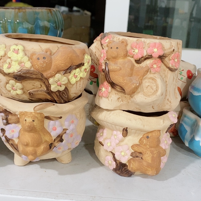 【闪购商品】陶瓷陶瓷花盆，多肉花盆