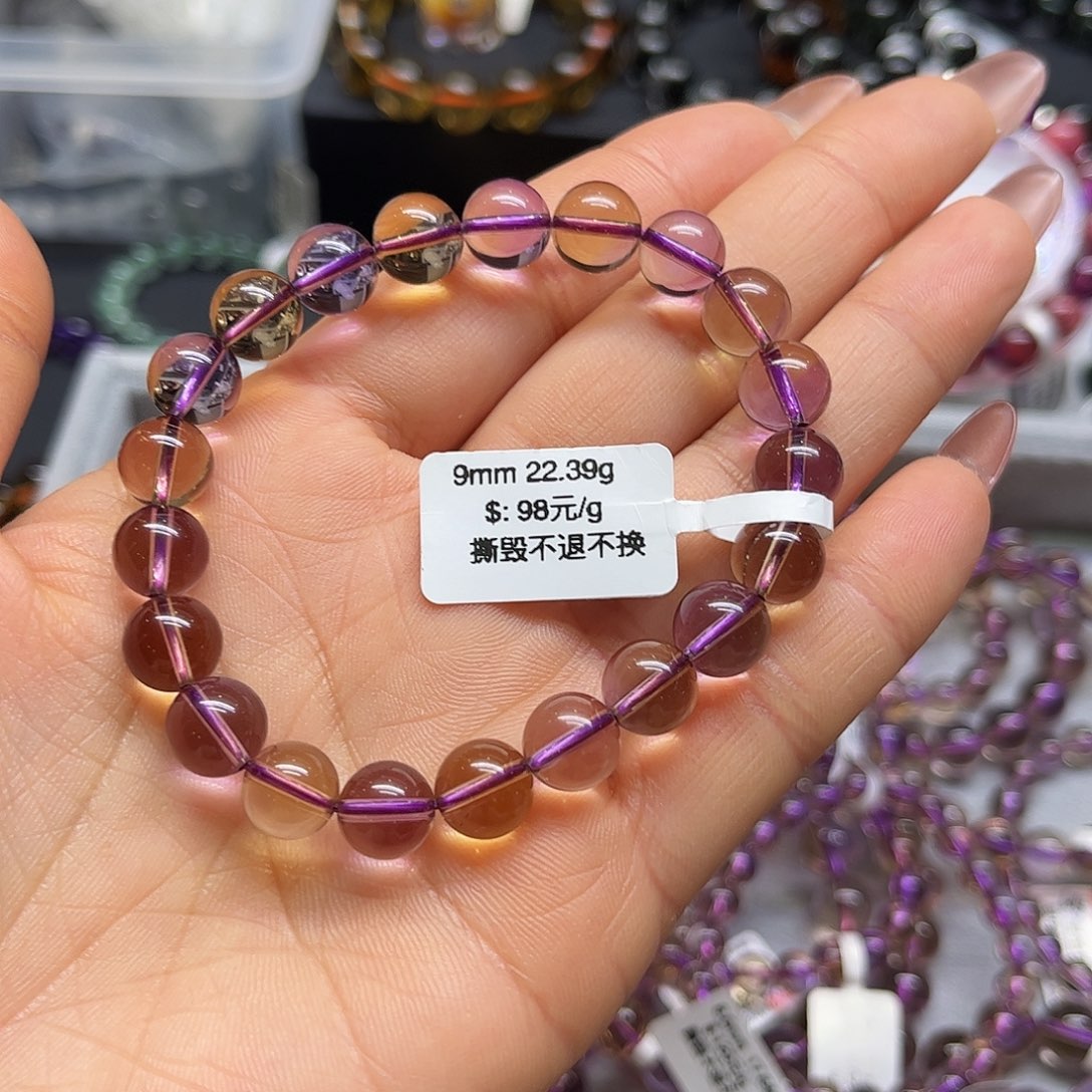 水晶手链未镶嵌手链