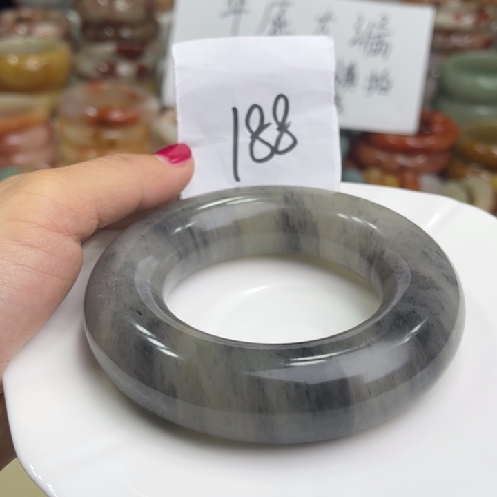 石英质玉圈口57未镶嵌