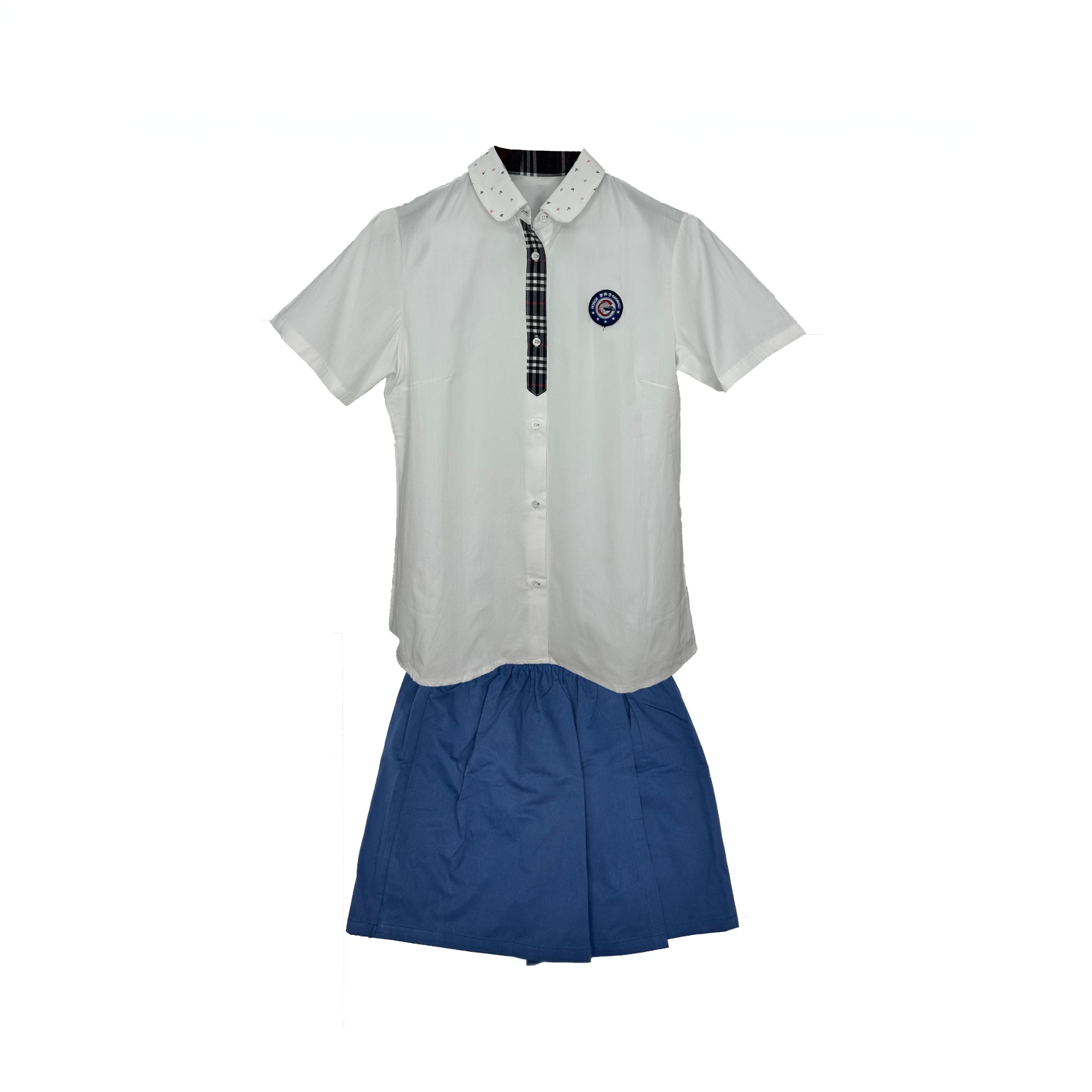 大连甘井子中学（初中） 女款夏季制服套装