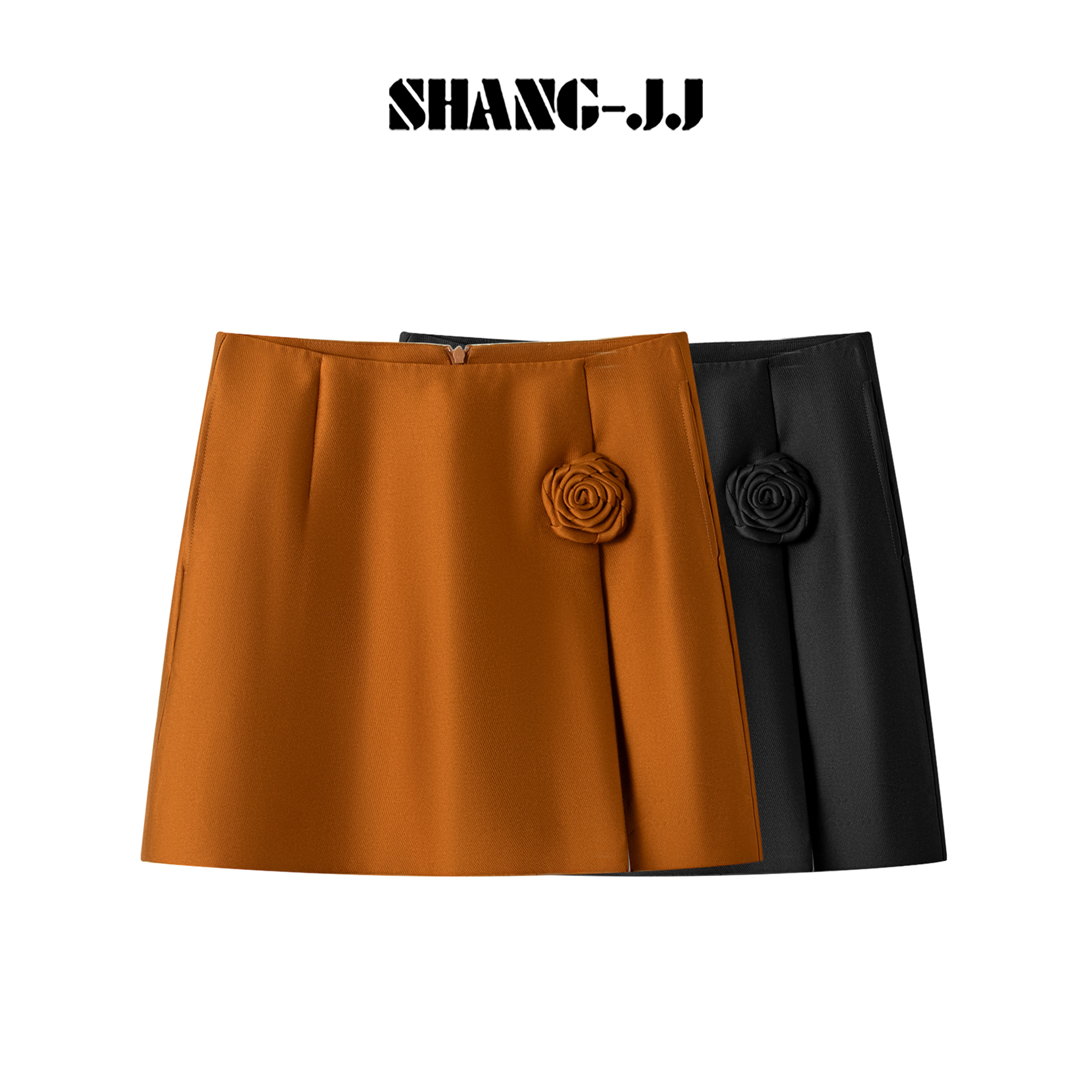 SJJ-SHANG【花开半夏】25ss桑蚕丝柔软顺滑亲肤细腻半身裙q133652p