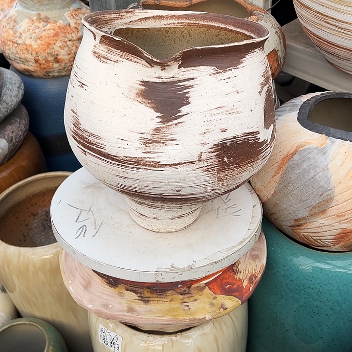 景德镇精品花盆栽适口20高25