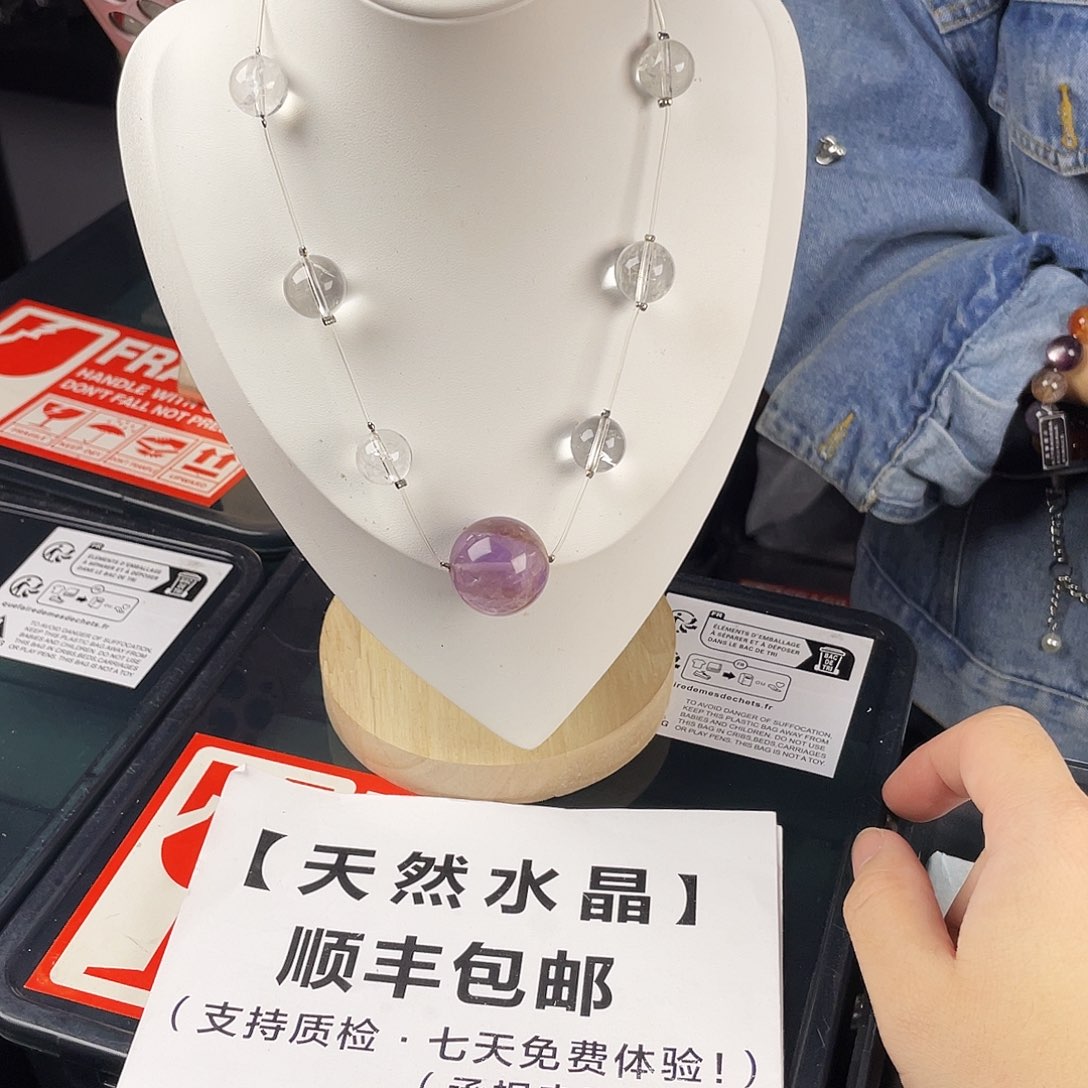 手串银S925镀金镶嵌水晶