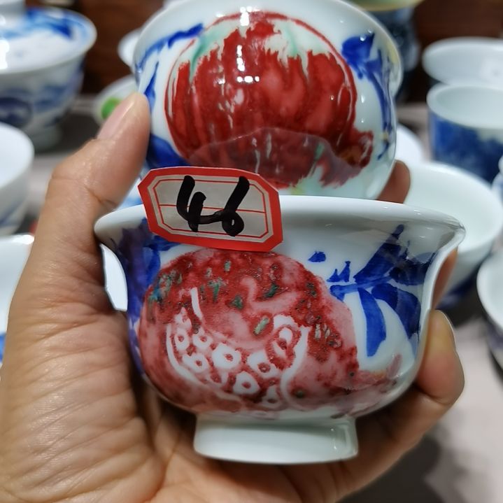 管***哥杯张学鸿老师青花釉里红