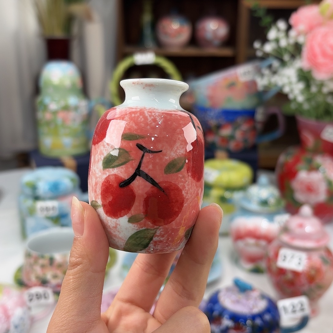 瓷片景德镇手绘高温釉下彩陶瓷茶具