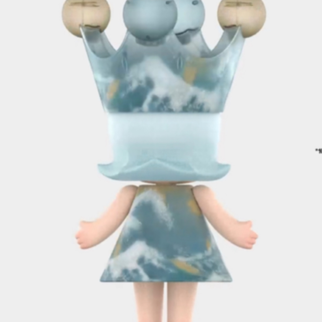 MOLLY ROYAL  molly公主新品 1000% 潮流公仔