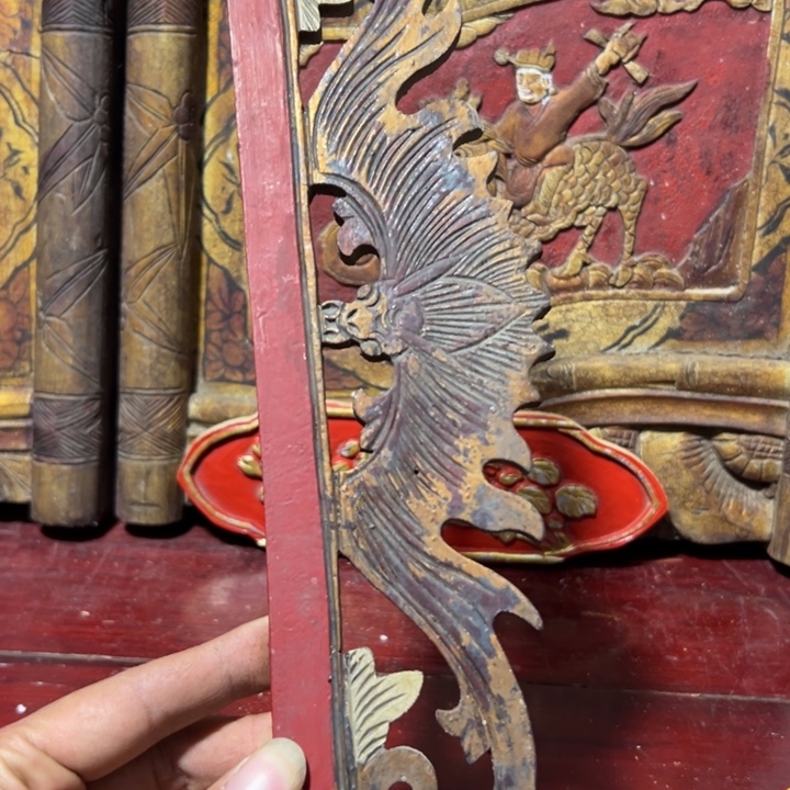 ****颜木木雕工艺品摆件