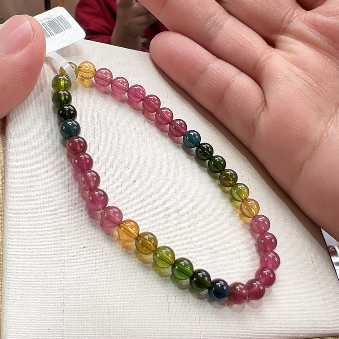 手串碧玺未镶嵌5.3mmmmmmm