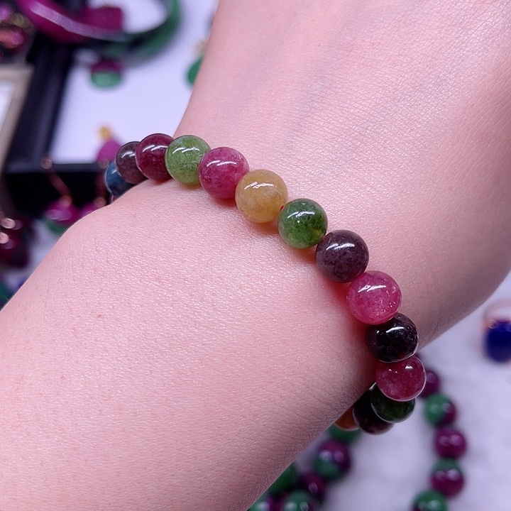 红宝石糖果碧单圈卡8未镶嵌