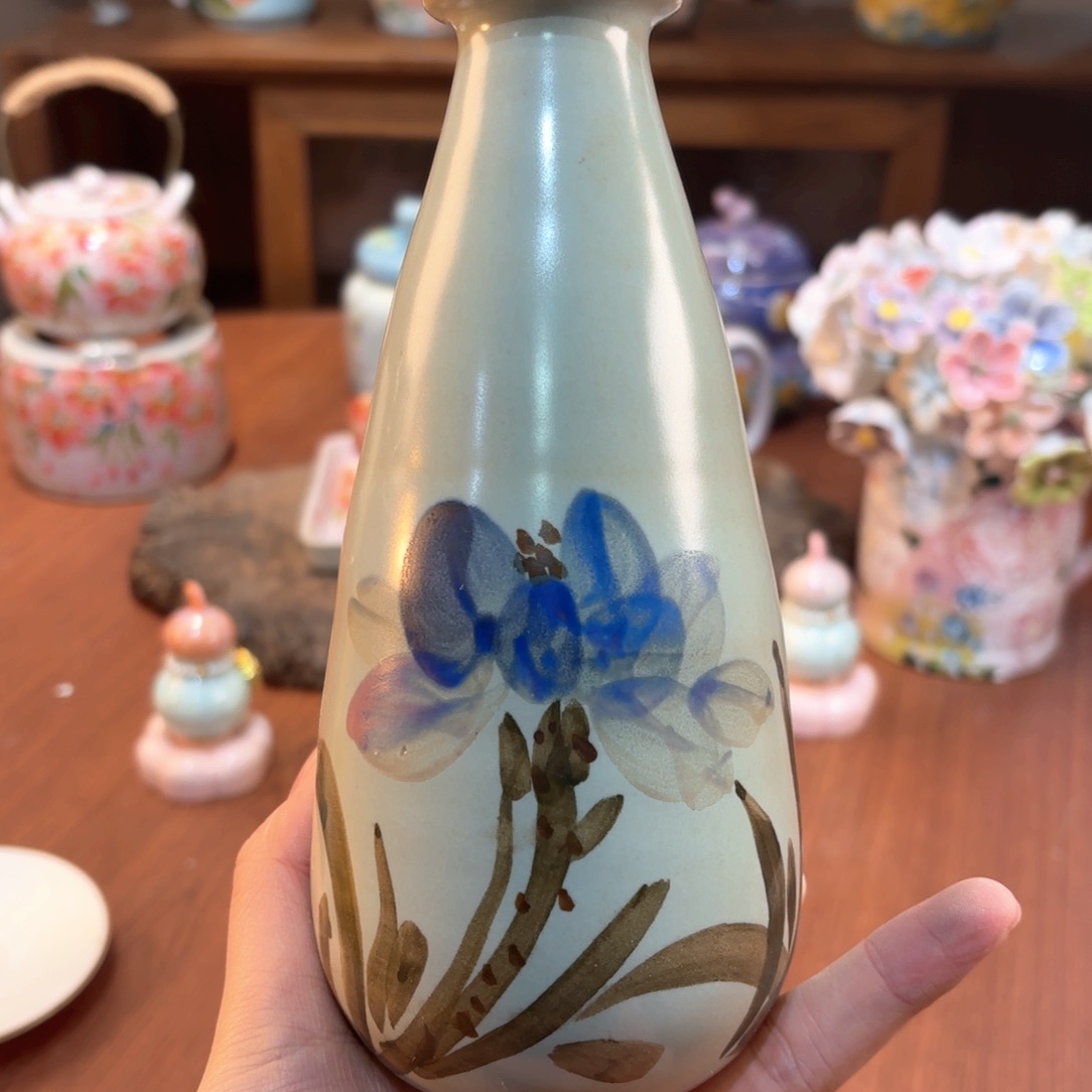 景德镇手绘高温釉下彩陶瓷茶具