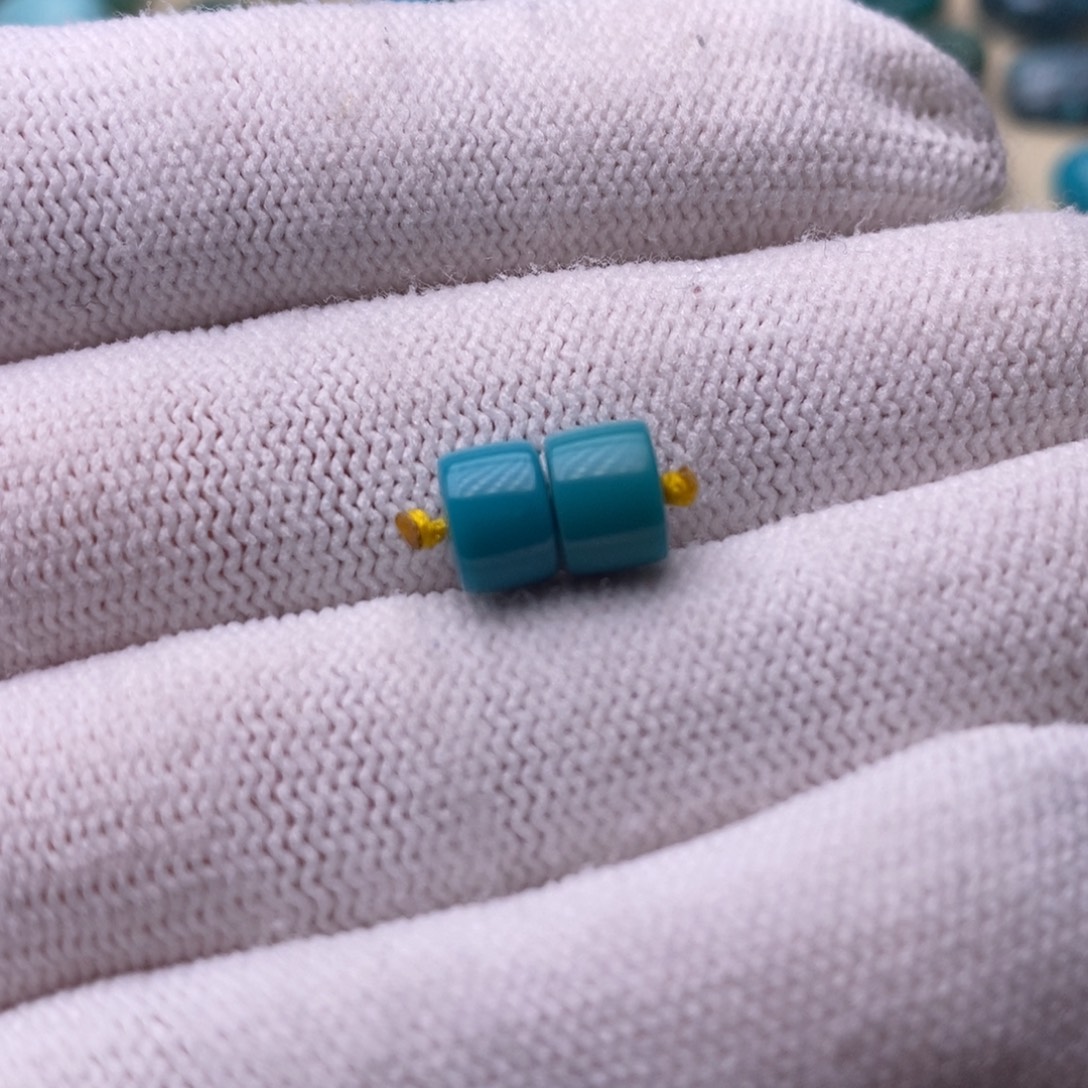 绿松石未镶嵌绿松石直切7