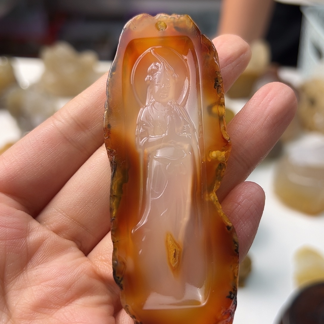 未镶嵌颈饰玛瑙/玉髓