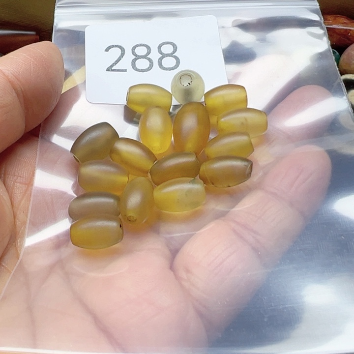 粉***墨玛瑙/玉髓未镶嵌手链