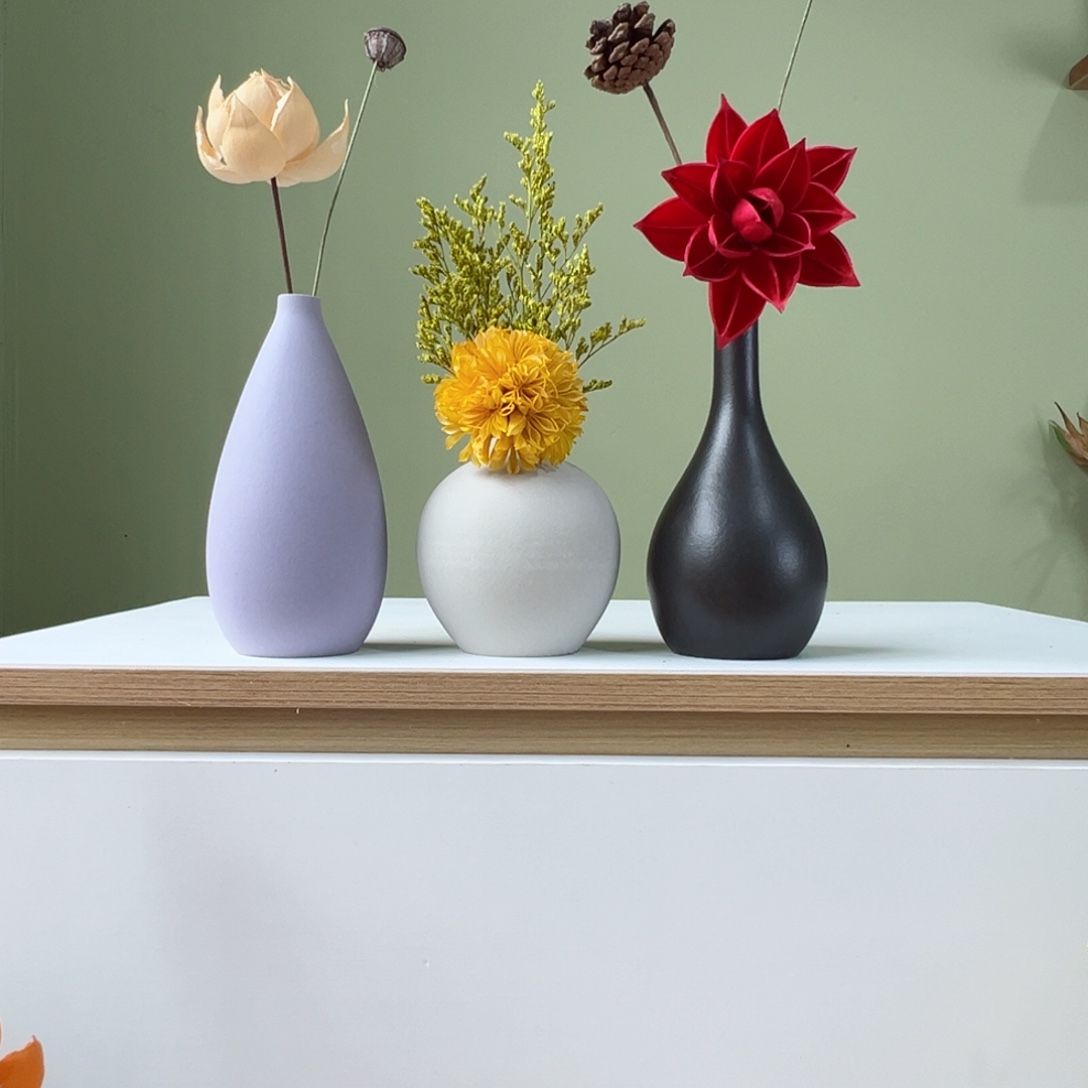 摆件花瓶带花高度20-30厘米左右