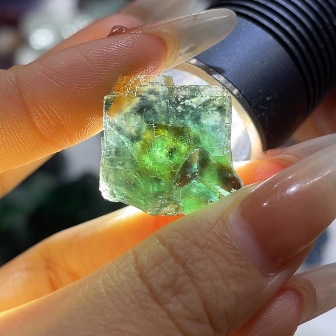 石材纳米比亚萤石