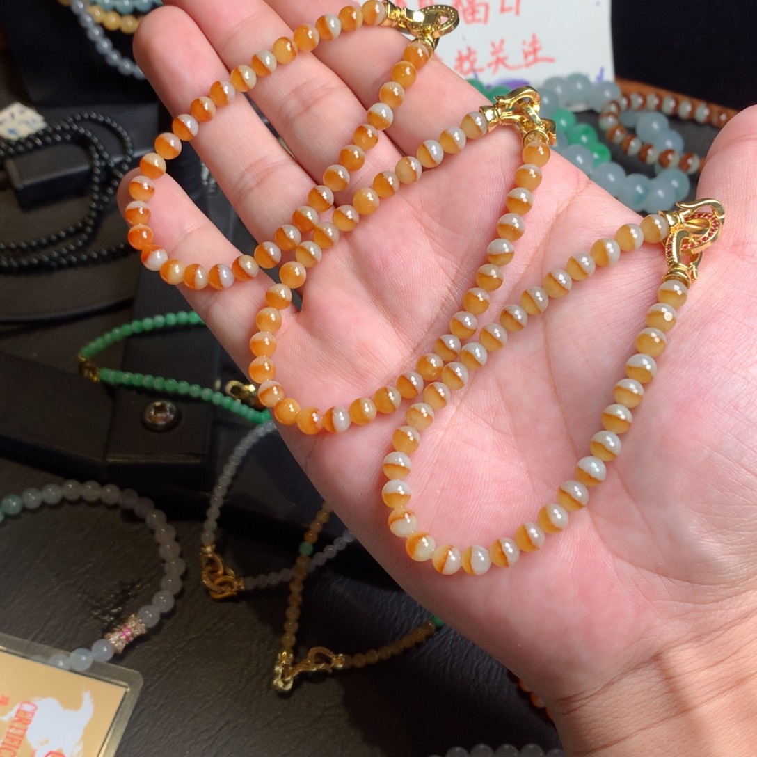 定制翡翠未镶嵌16号3条一共 卡5.7