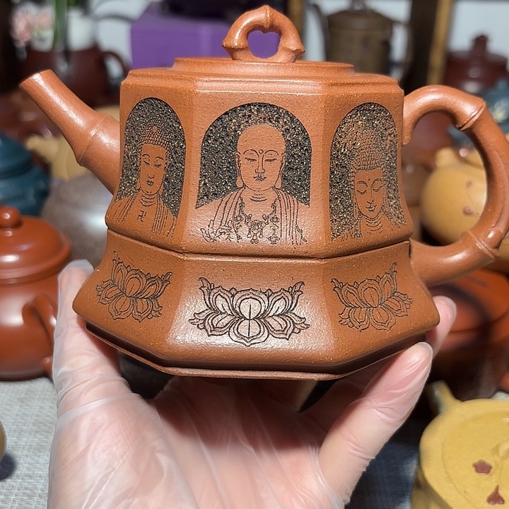 紫砂茶壶原矿宜兴紫砂