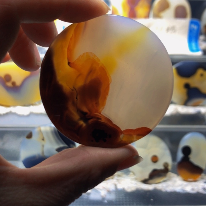 合金玛瑙/玉髓珠宝奇石108