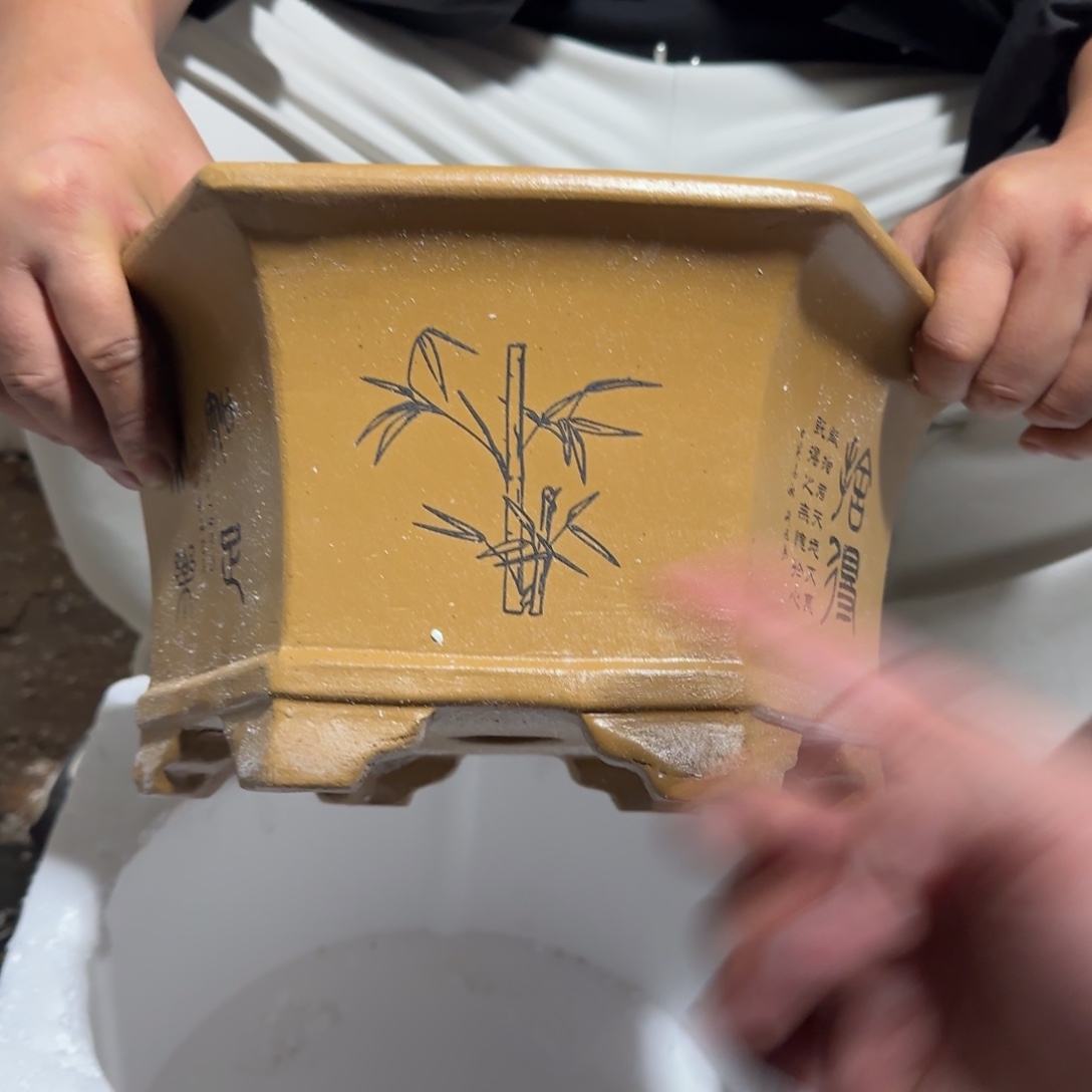 花盆紫砂口径22厘米