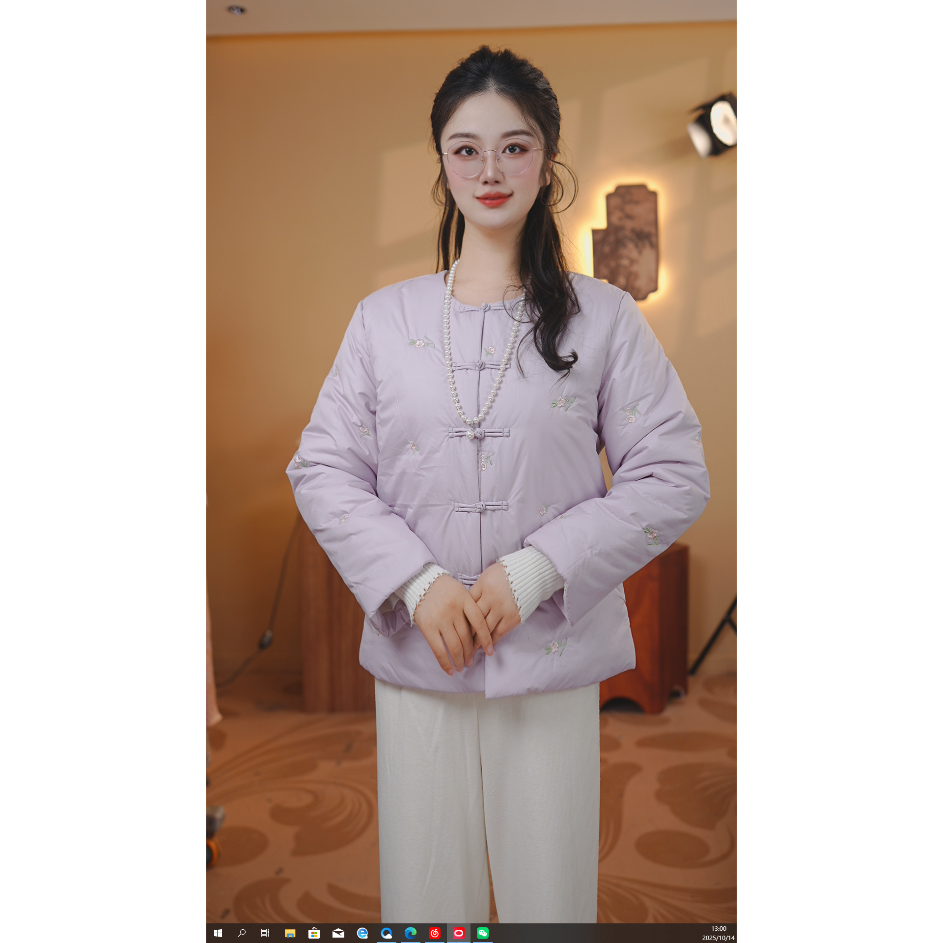 【花间令】冬季国风新中式冬款棉服上衣女