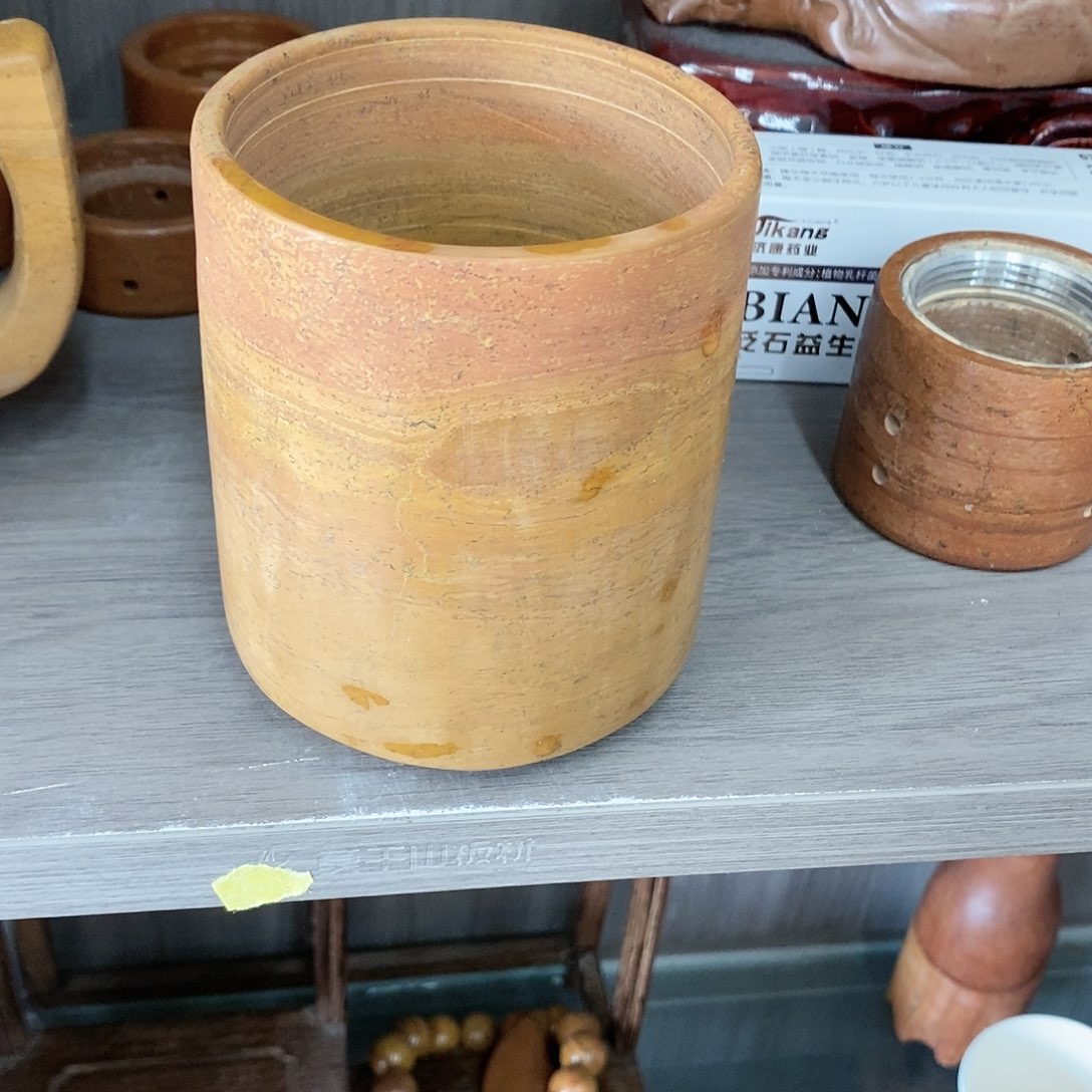 泗滨砭石砭石杯子无盖