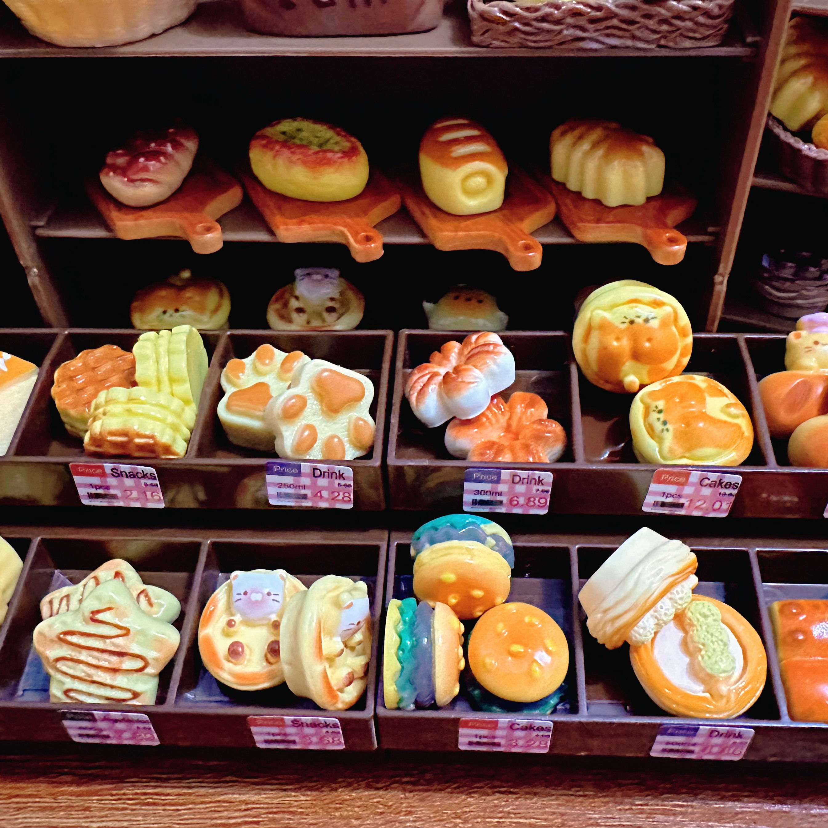 【福福系列】仿真食玩树脂微缩食玩